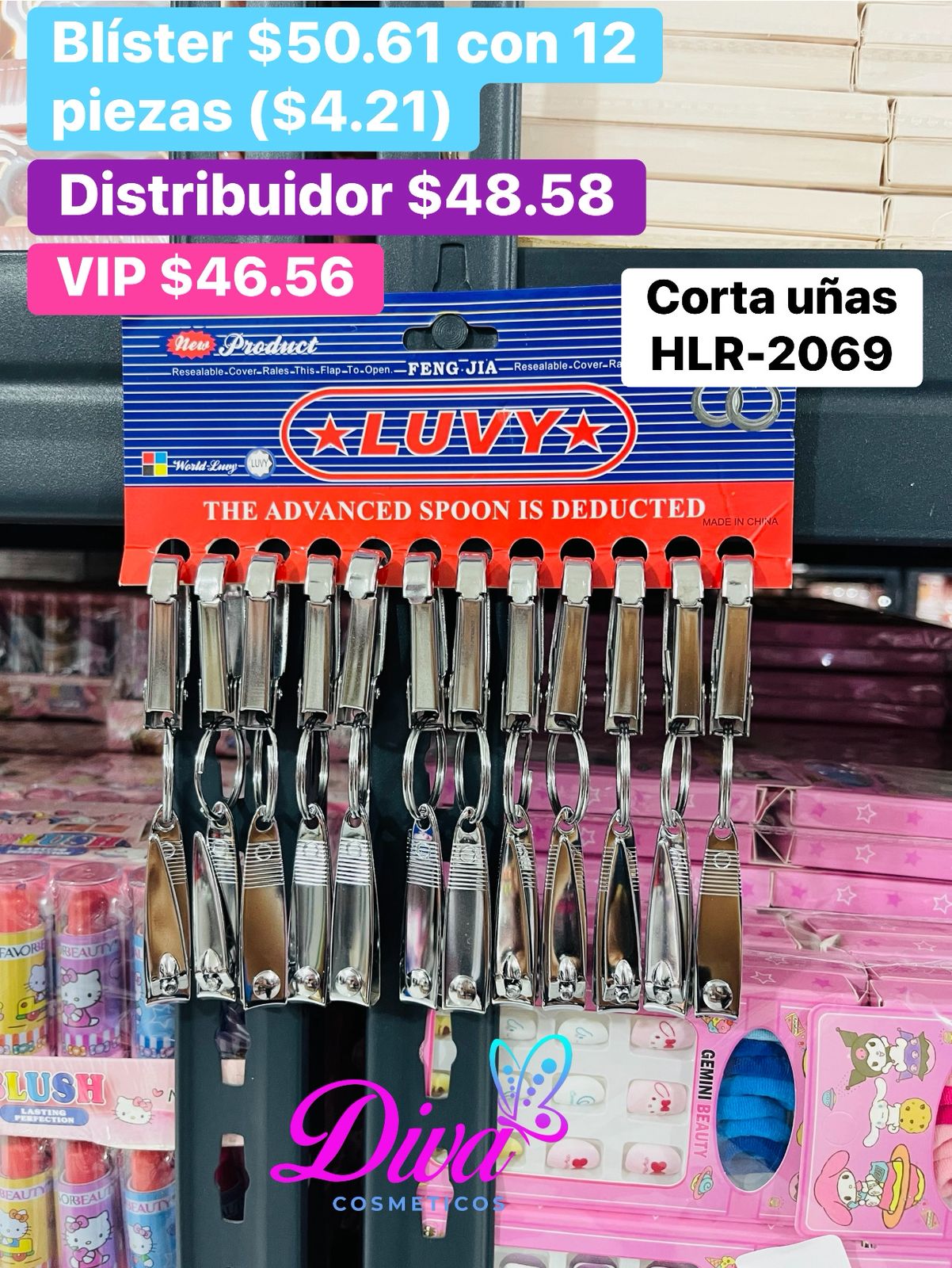 CORTA UÑAS HLR-2069 B/12