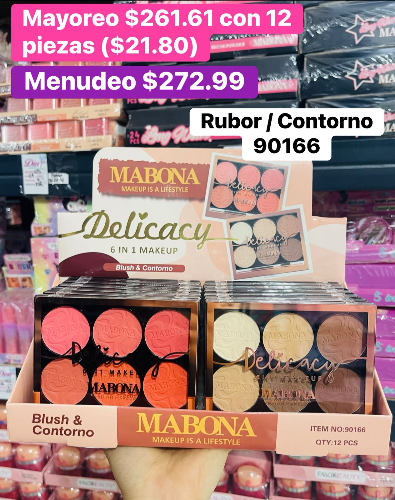 RUBOR/CONTORNO 90166 B/12