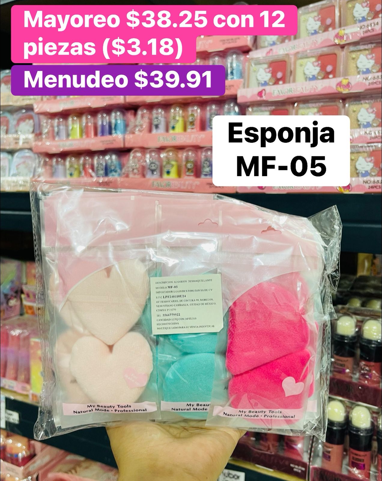 ESPONJA MF-05 B/12