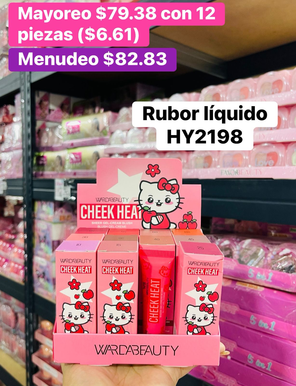 RUBOR LIQUIDO HY2198 B/12