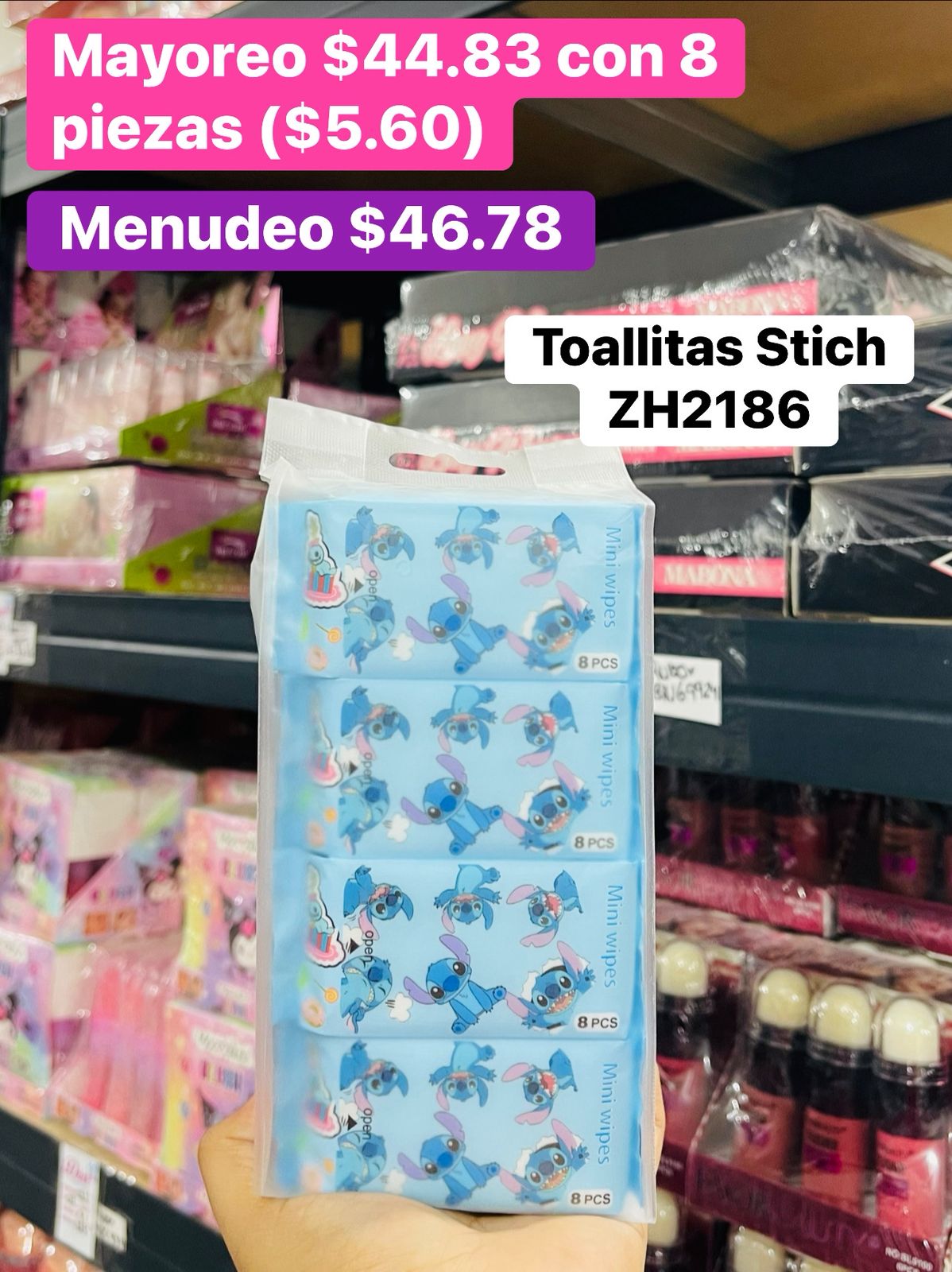 TOALLITAS ZH2186 B/8