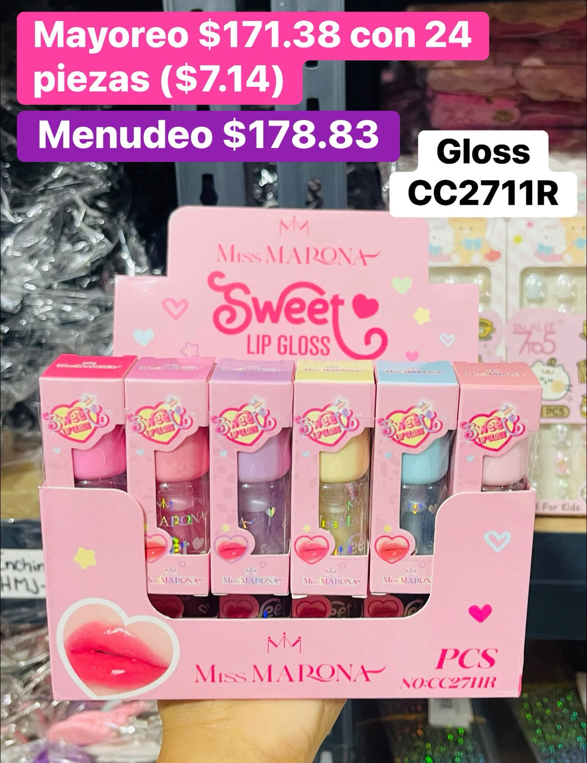 GLOSS CC2711R B/24