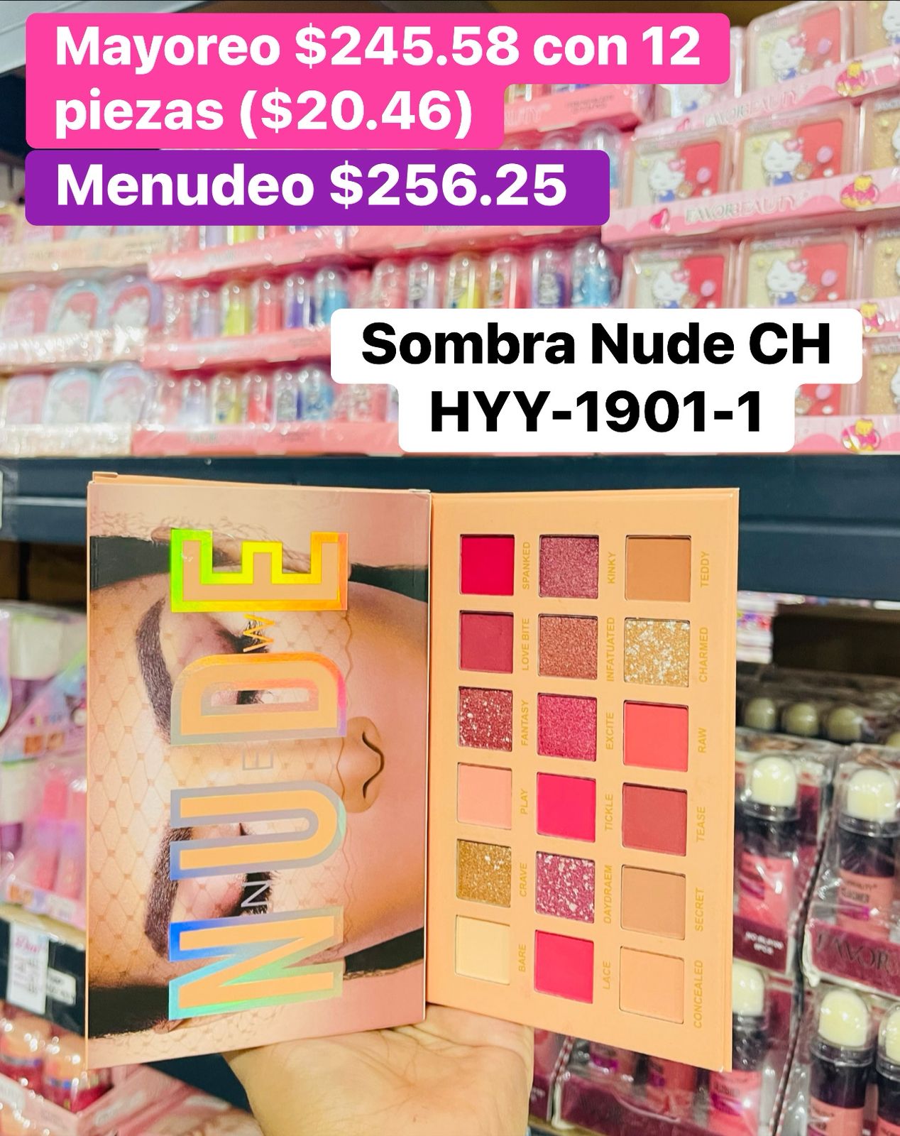 SOMBRA NUDE HYY-H1901-1 B/12