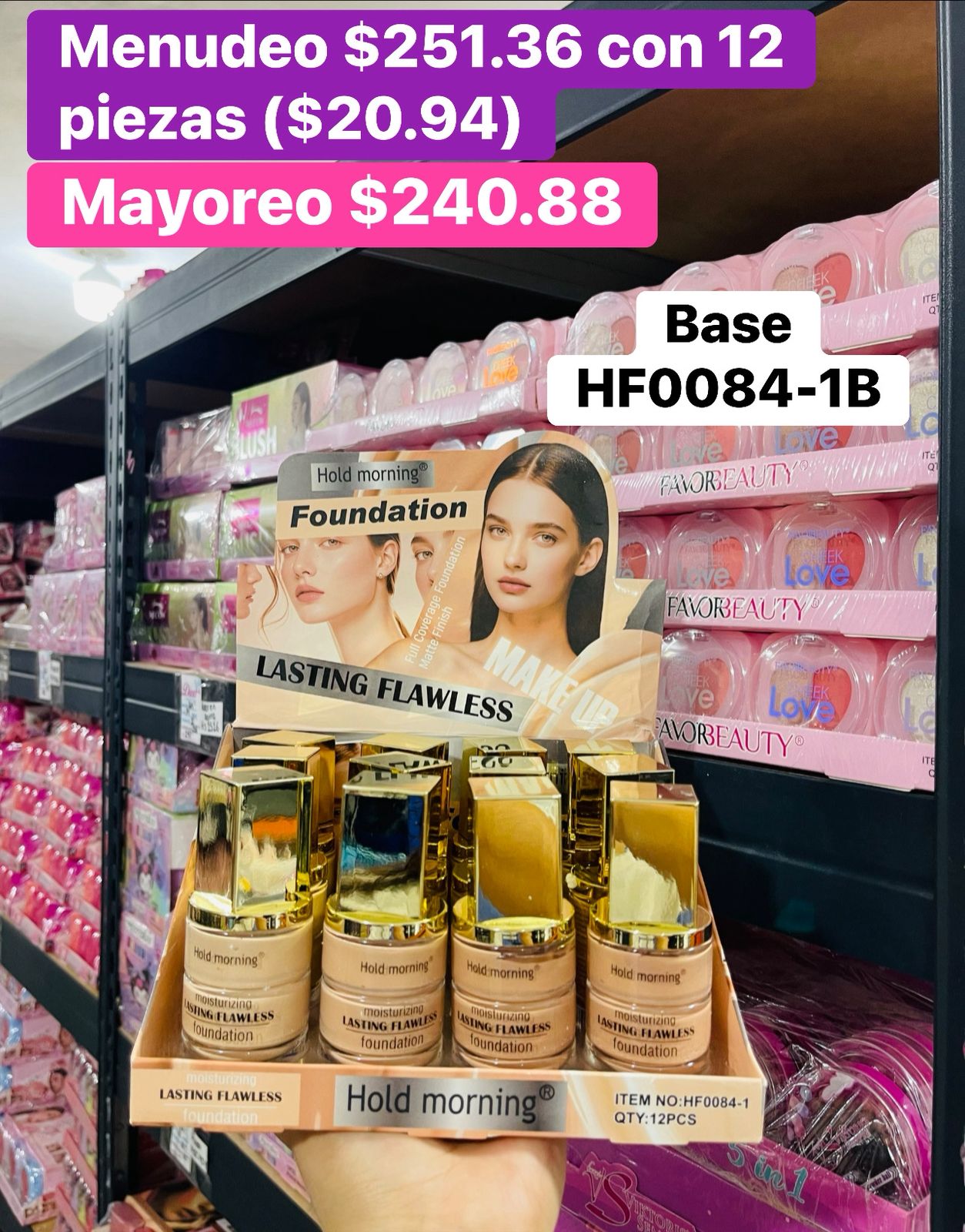 BASE HF0084-1B B/12