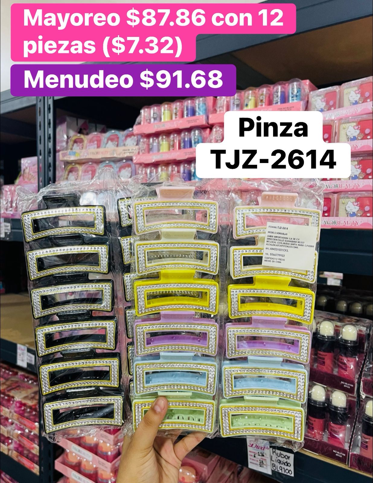 PINZA TJZ-2614 B/12