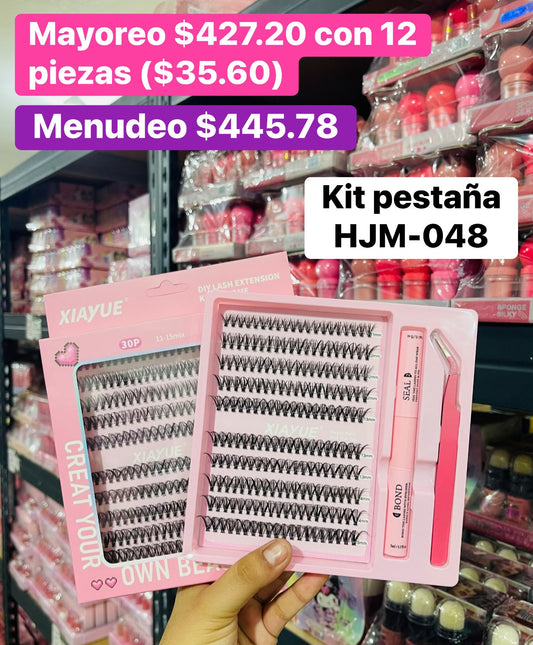 KIT PESTAÑA HJM-048 B/12