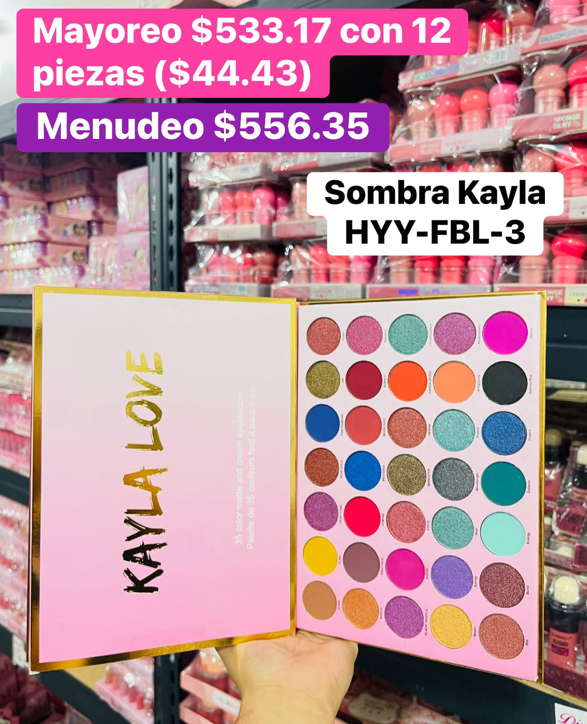 SOMBRA KAYLA LOVE HYY-FBL-3 B/12