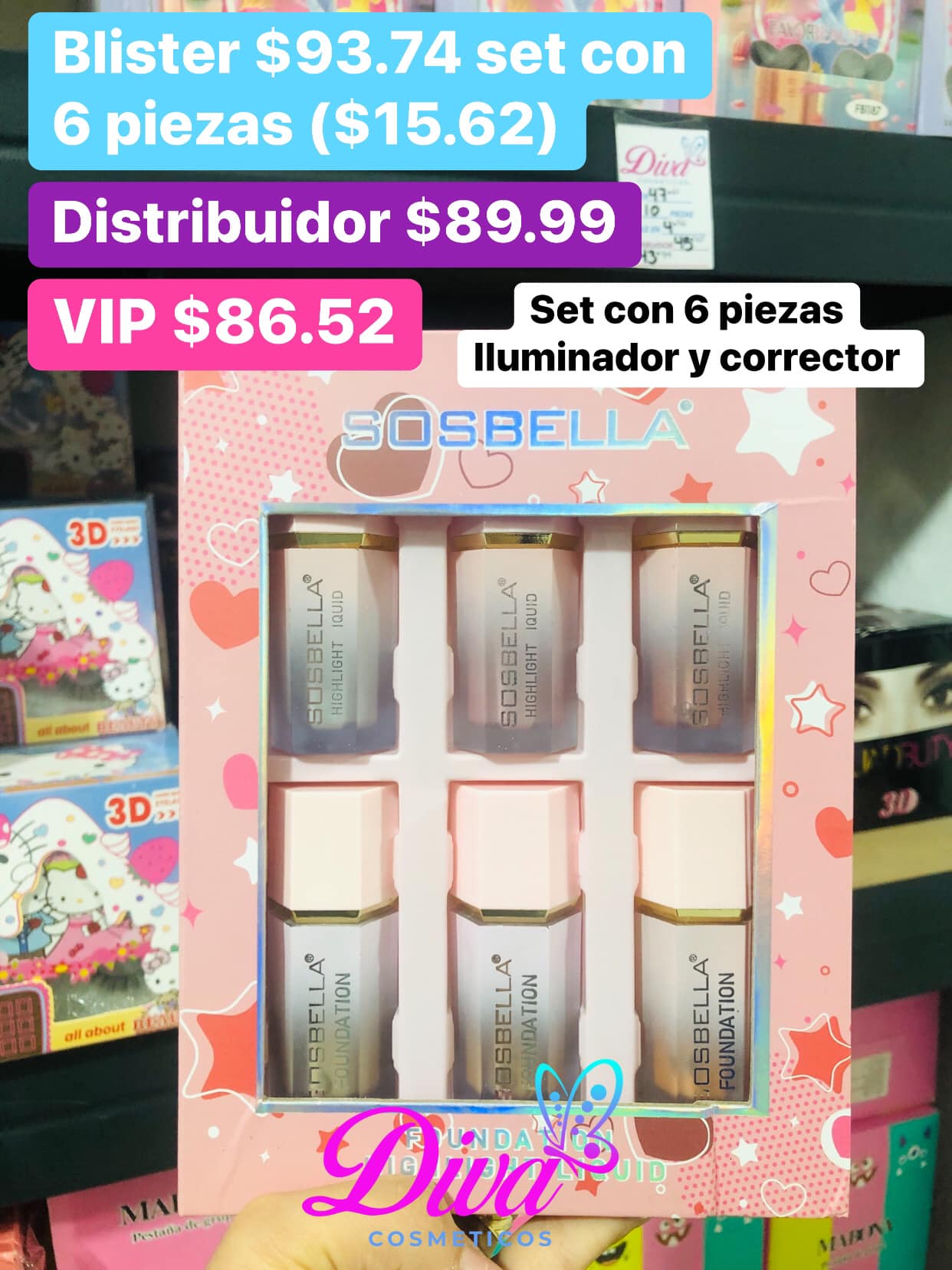 ILUMINADOR/CORRECTOR SOS-236 B/6