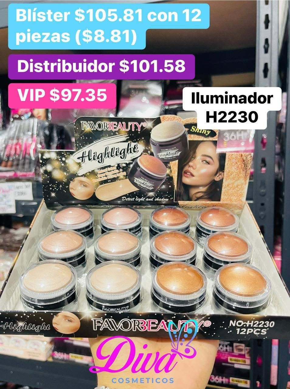 ILUMINADOR H2230 B/12