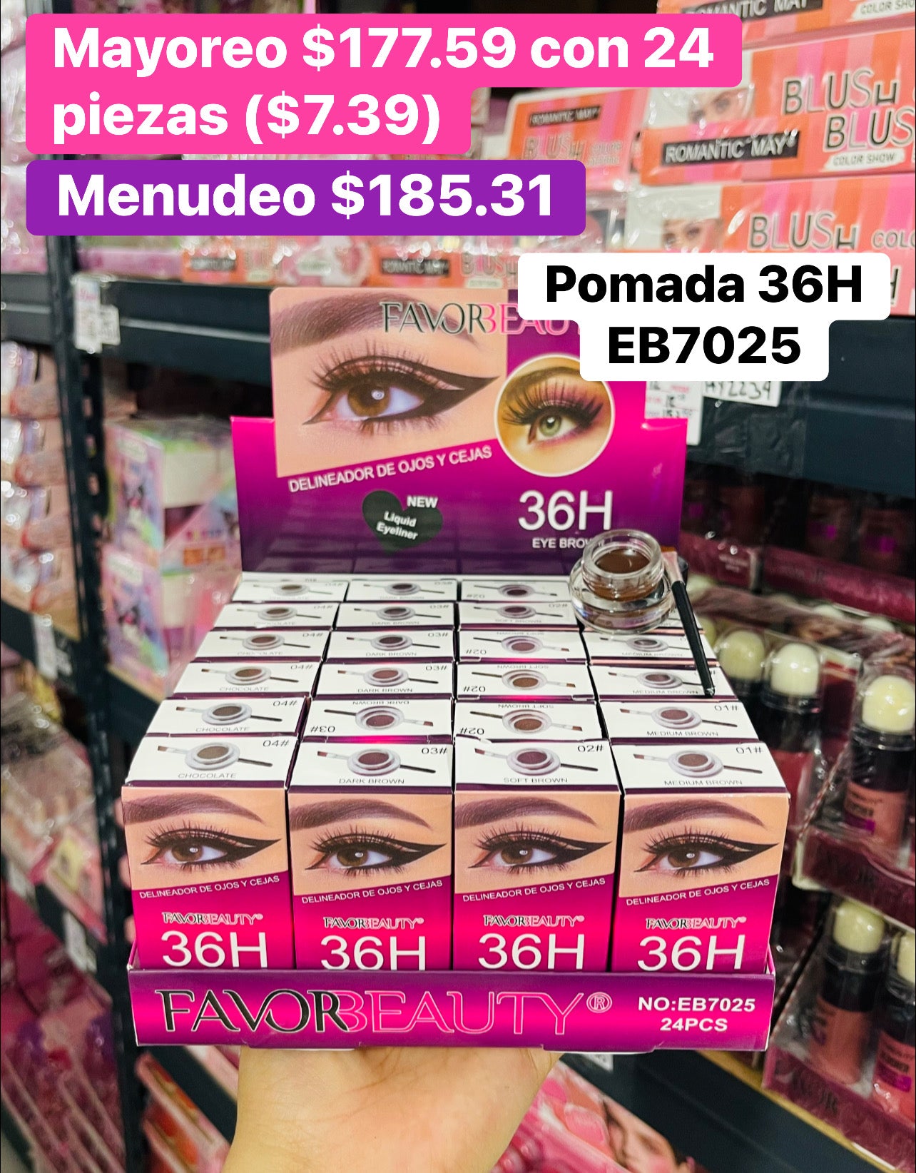 POMADA CEJA EB7025 B/24
