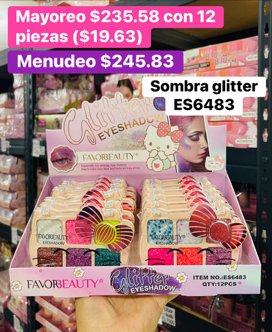 SOMBRA GLITTER ES6483 B/12