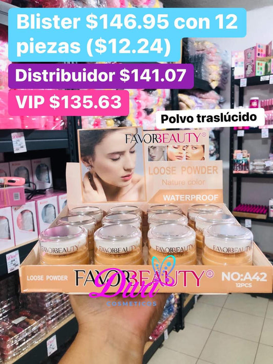 POLVO TRASLUCIDO A42 B/12