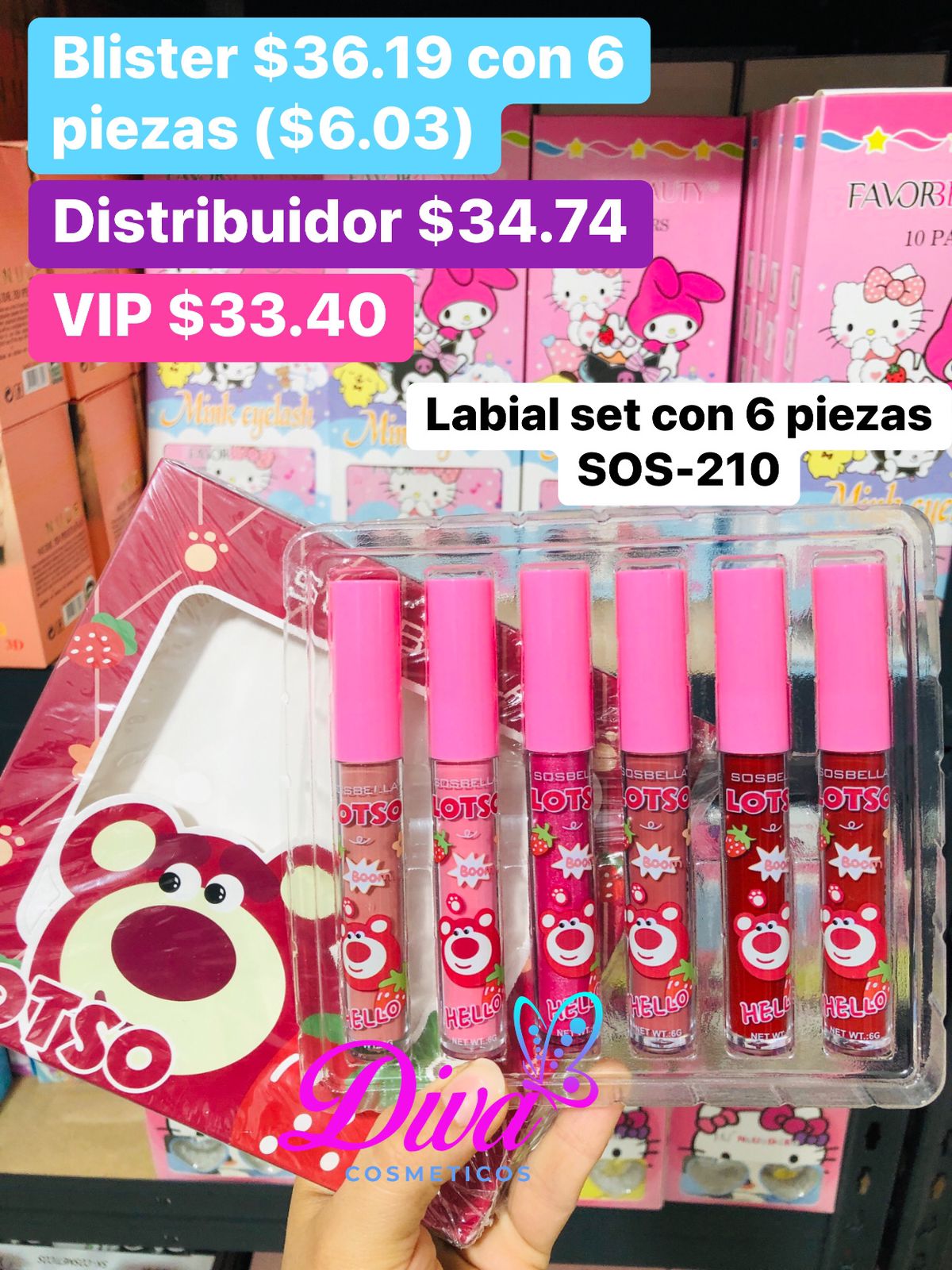 SET LABIAL SOS-210 B/6