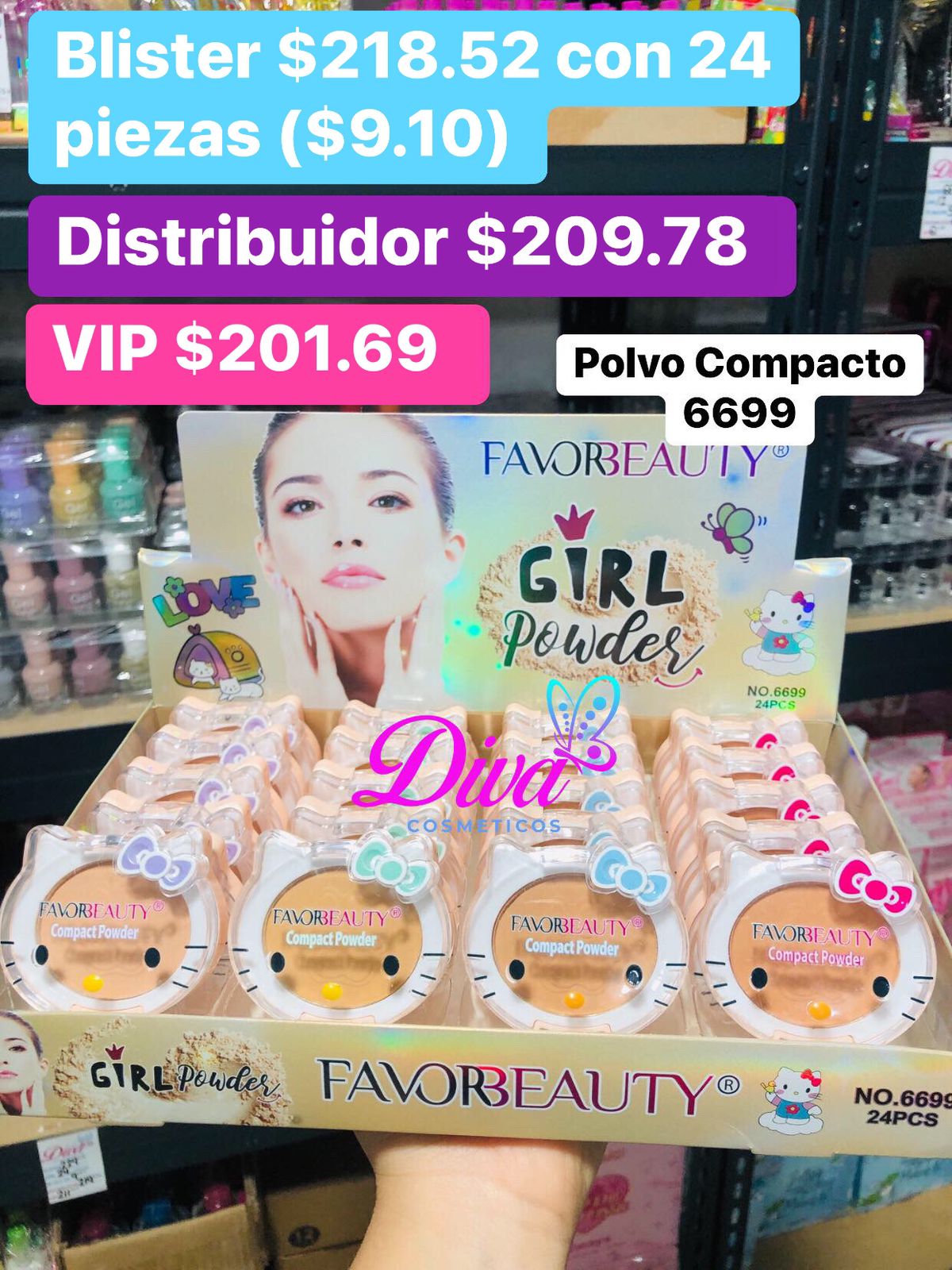 POLVO COMPACTO 6699 B/24