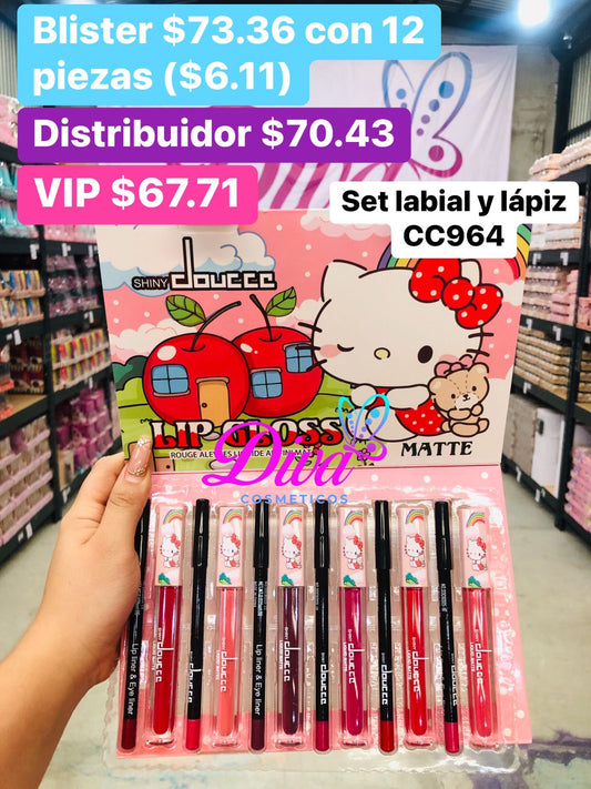 SET LABIAL CC964 B/12