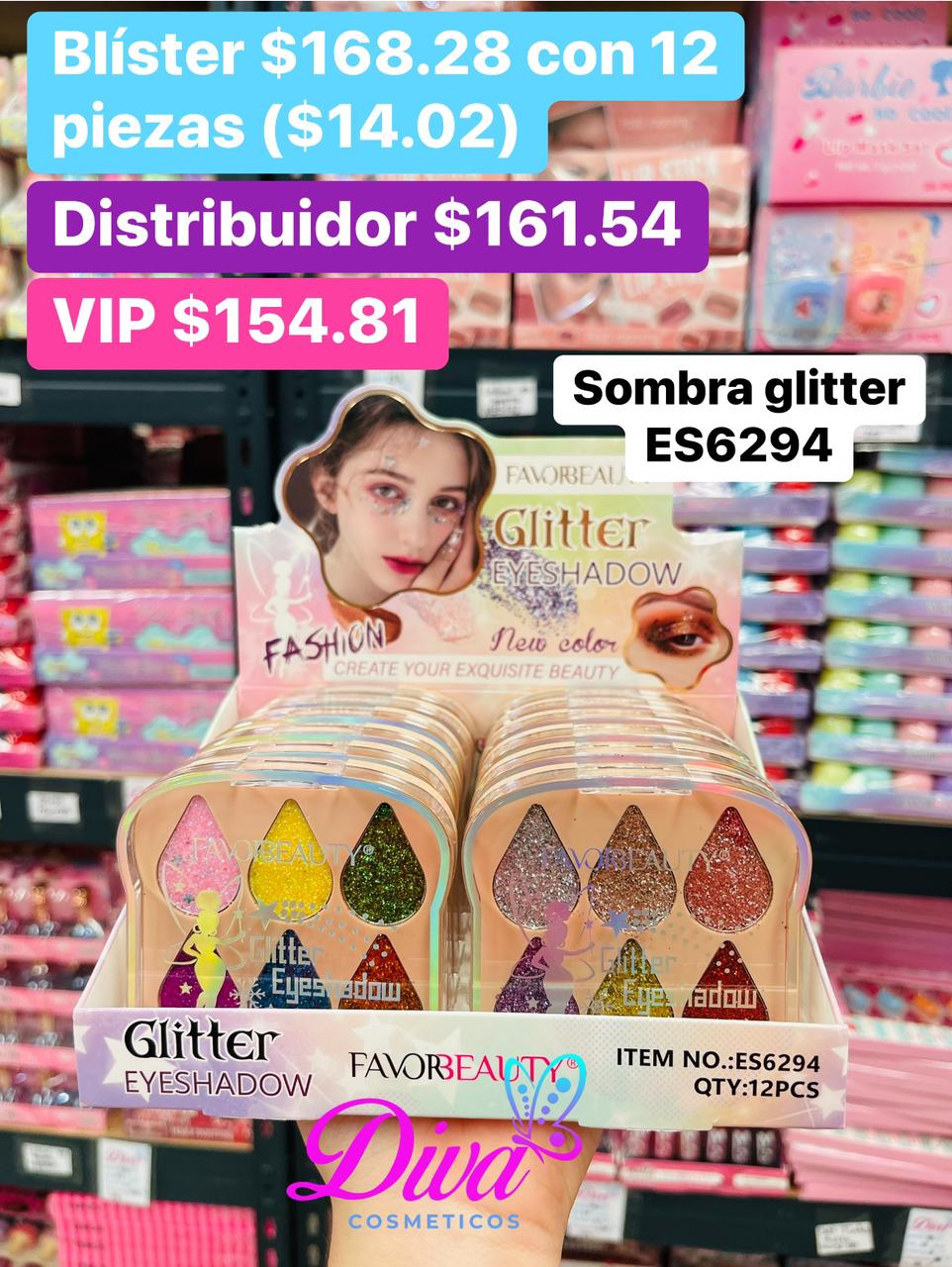 SOMBRA GLITTER ES6294 B/12