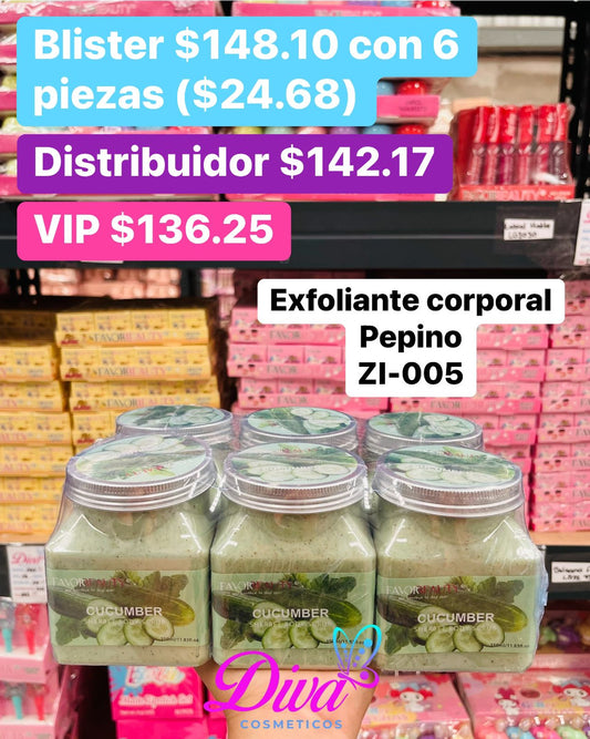 EXFOLIANTE PEPINO B/6