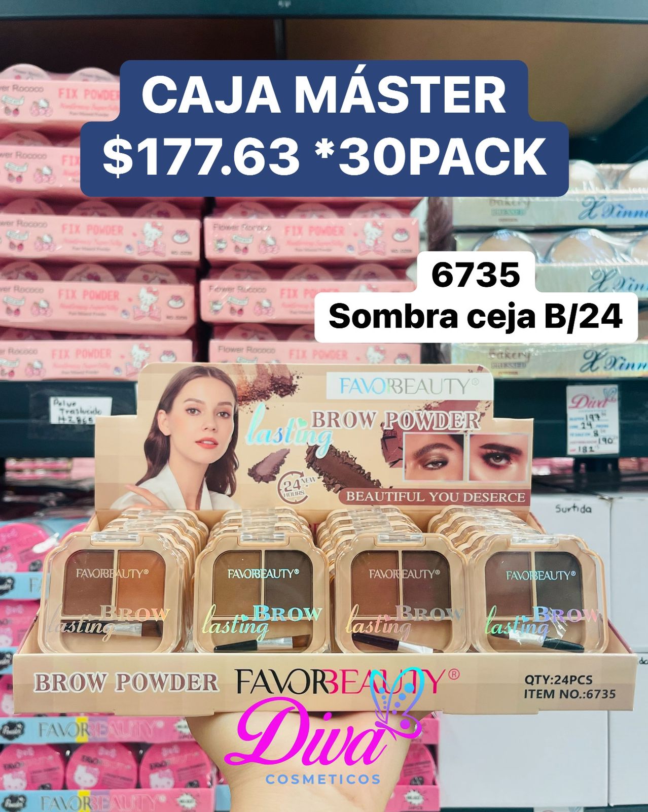 SOMBRA CEJA 6735 C/30 PACK