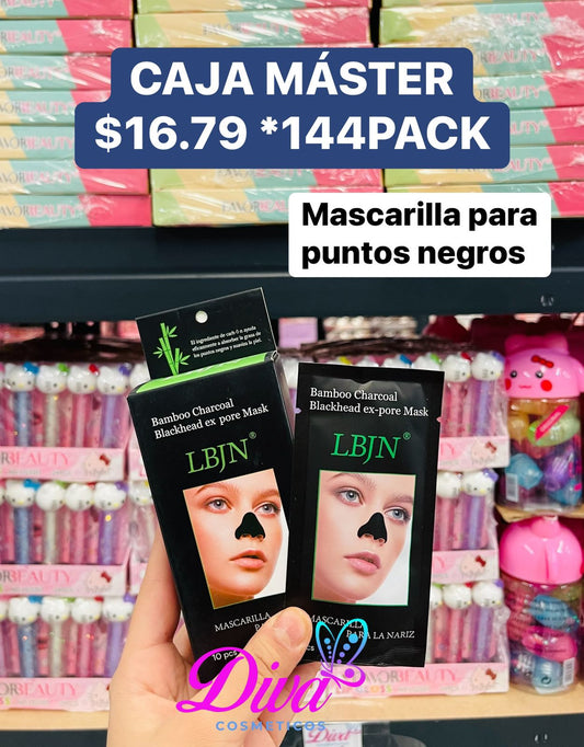 MASCARILLA PUNTOS NEGROS 237097 CH C/144 PACK