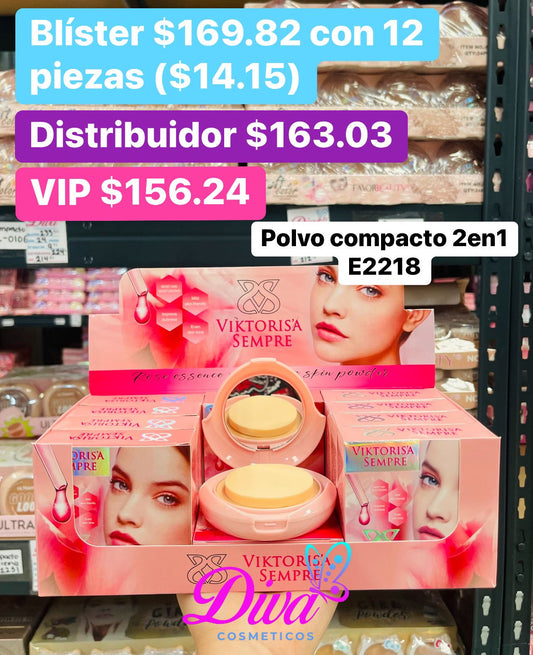 POLVO COMPACTO E2218 B/12