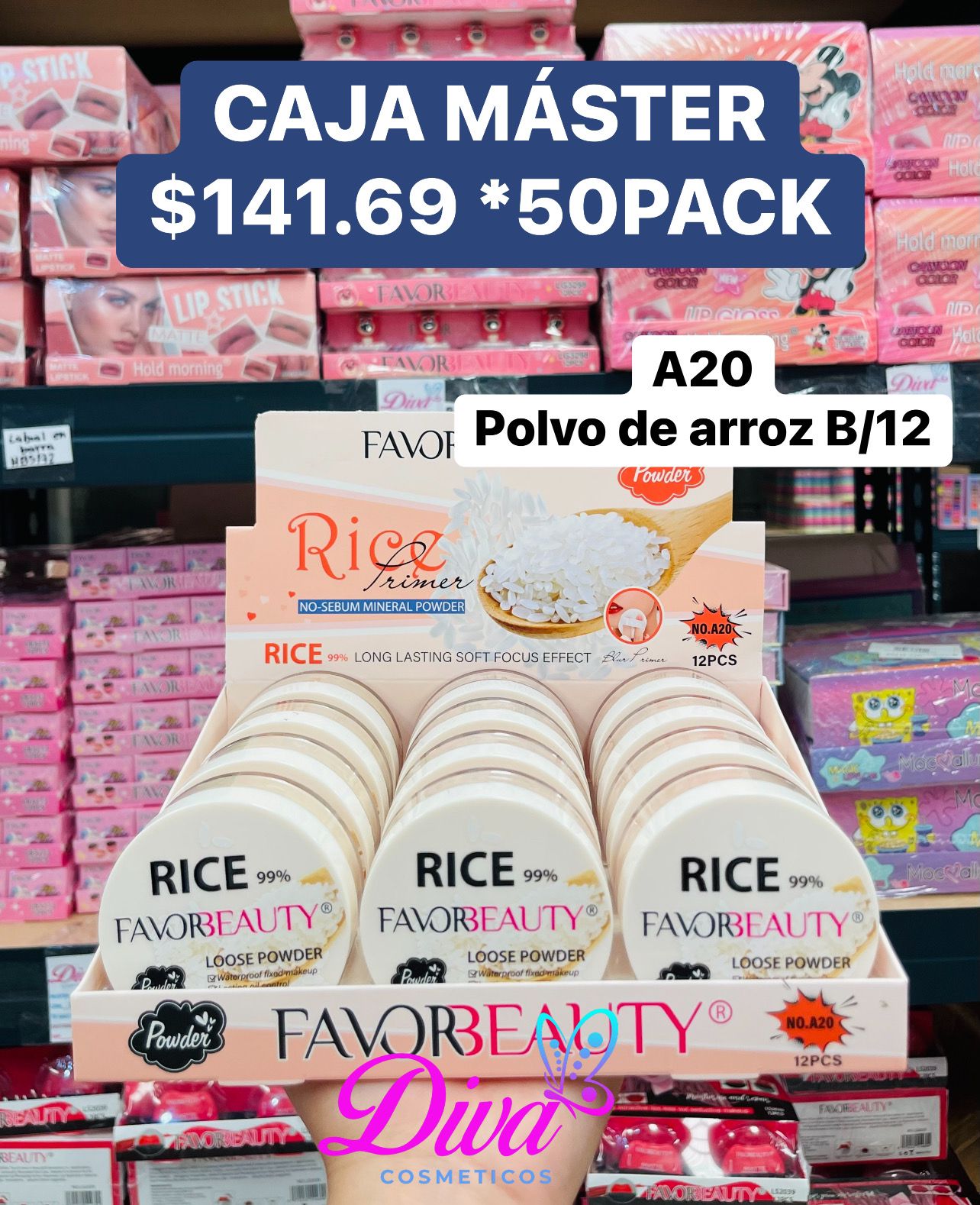 POLVO DE ARROZ A20 C/50 PACK