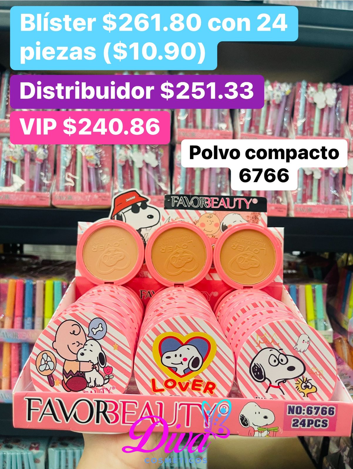 POLVO COMPACTO 6766 B/24