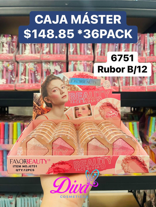 RUBOR 6751 C/36 PACK