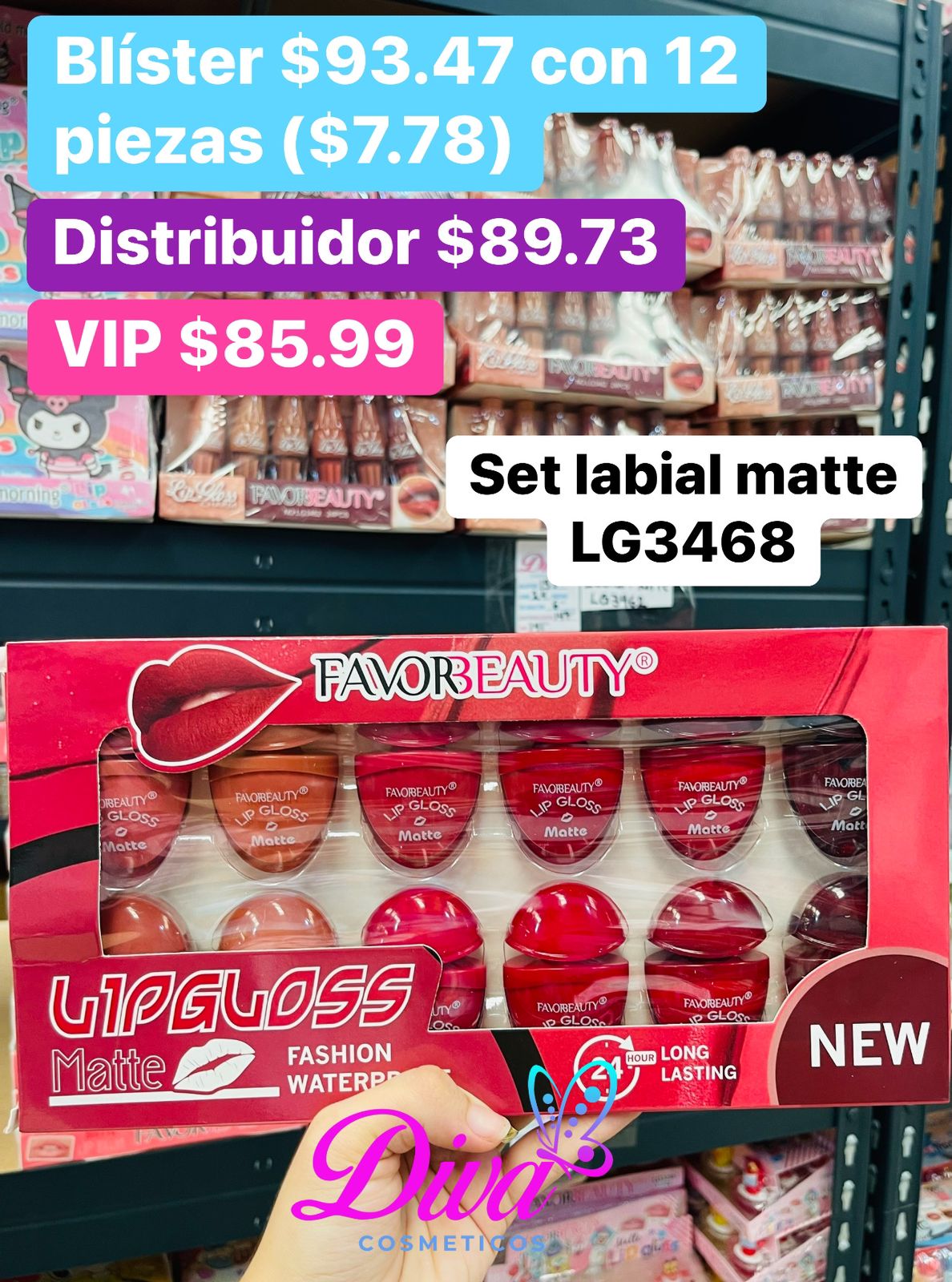 SET LABIAL LG3468 B/12