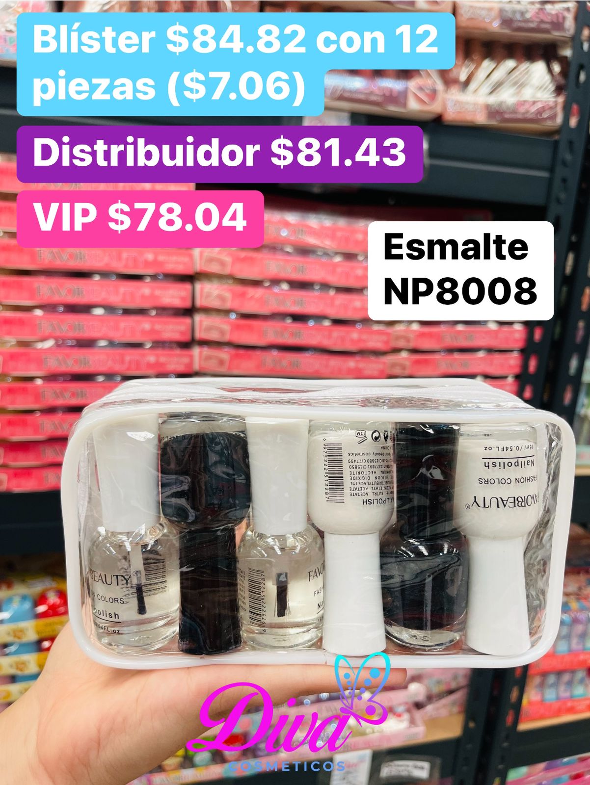 ESMALTE NP8008 B/12