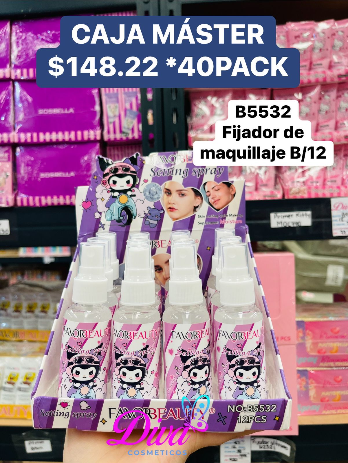 FIJADOR B5532 C/40 PACK