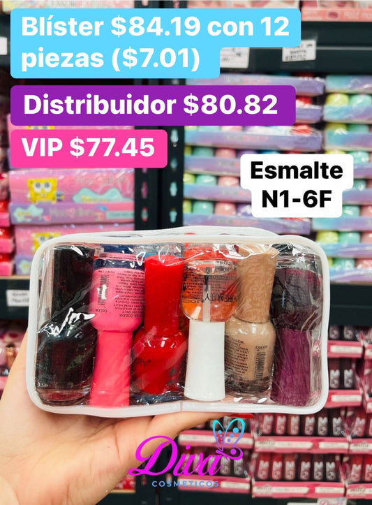 ESMALTE N1-6F B/12