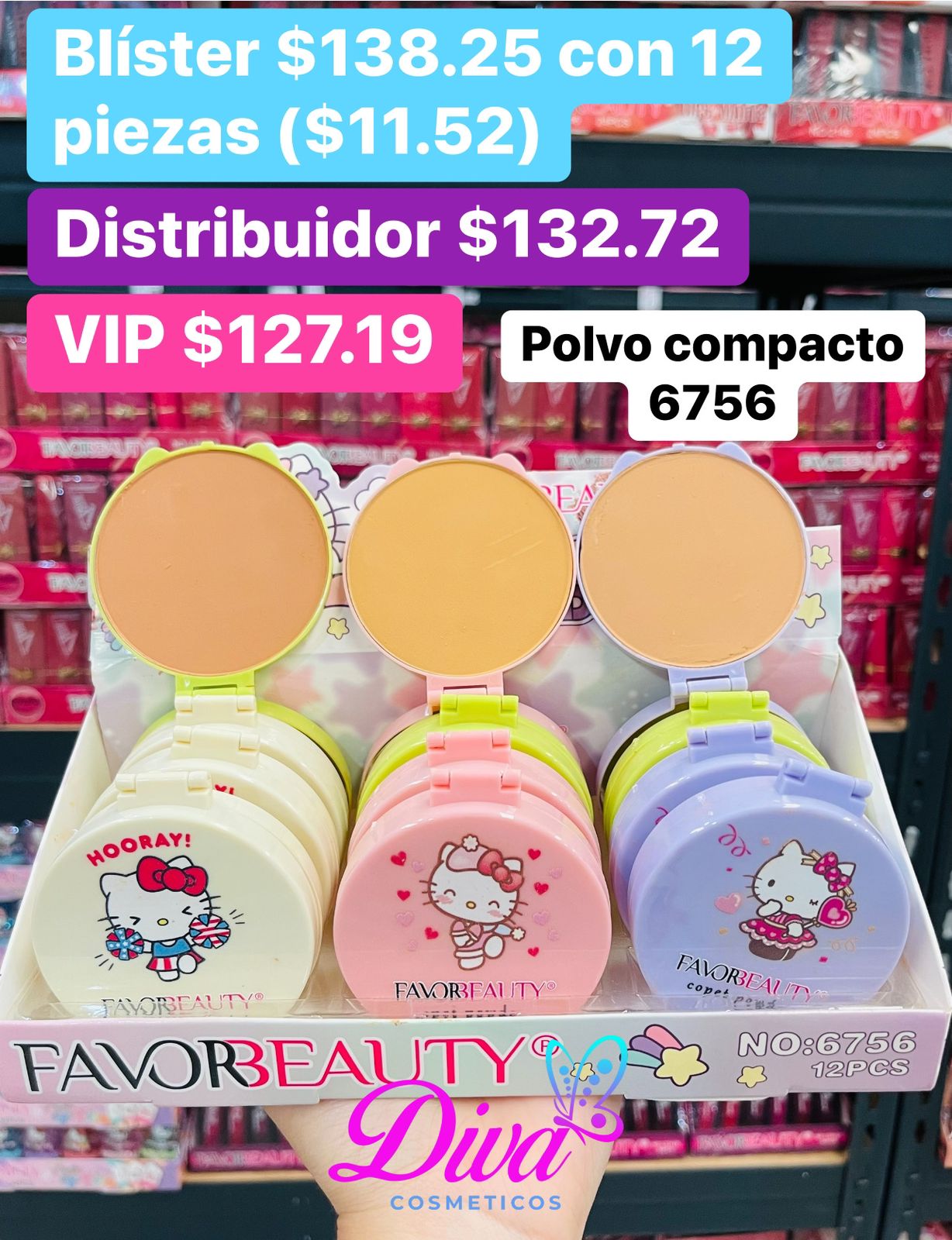 POLVO COMPACTO 6756 B/12