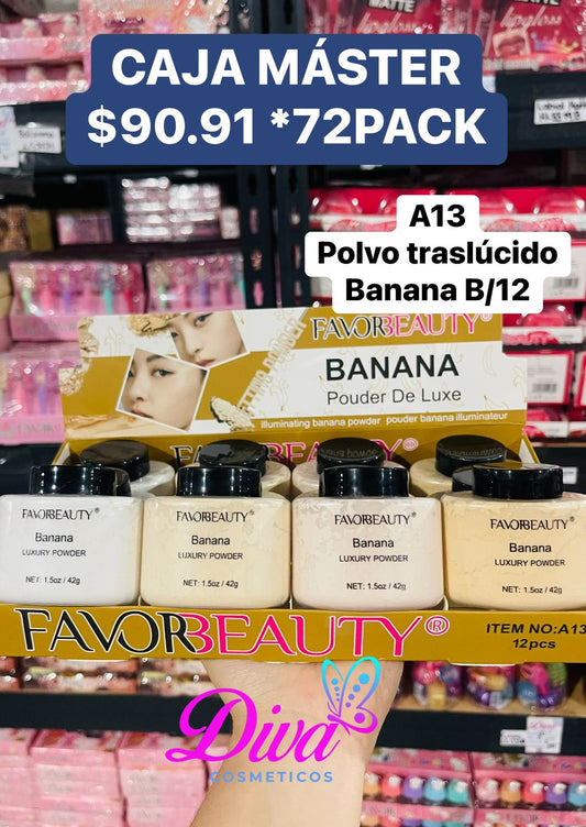 POLVO BANANA A13 C/72 PACK