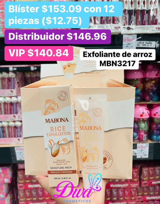 EXFOLIANTE ARROZ MBN3217 B/12