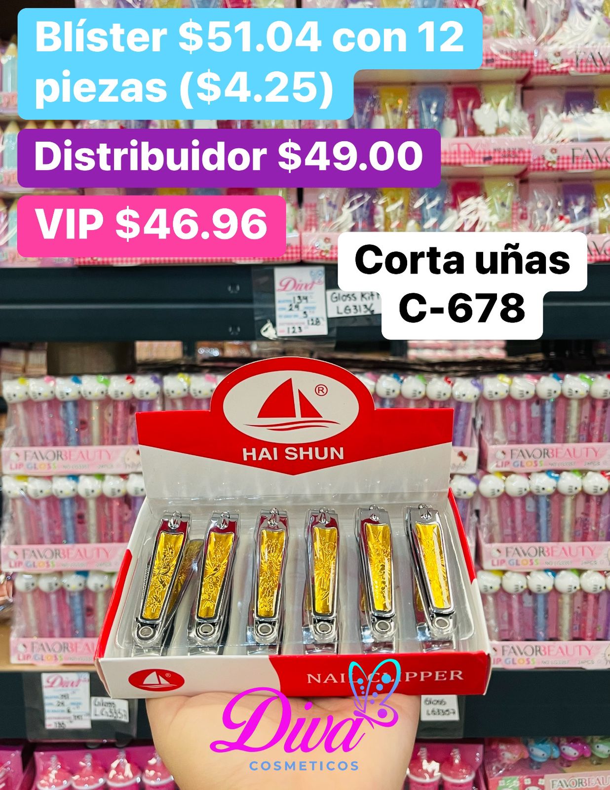 CORTA UÑAS C-678 B/12