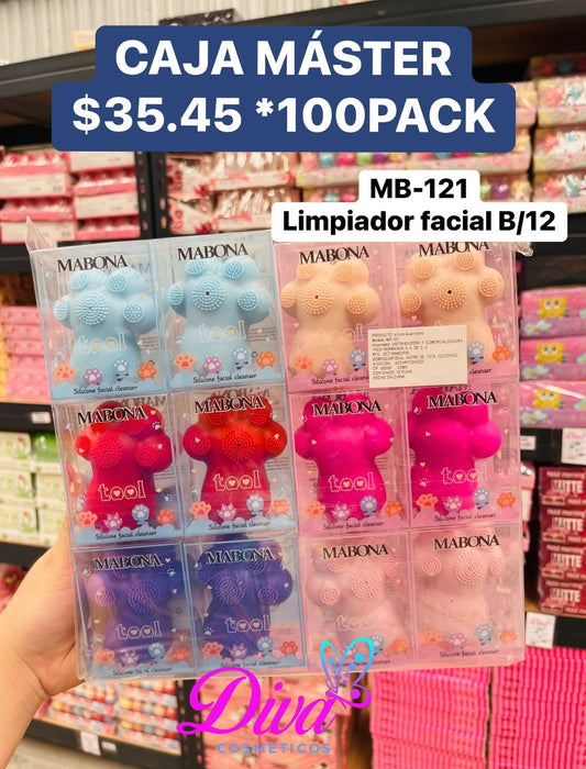 LIMPIADOR FACIAL MB-121 C/100 PACK