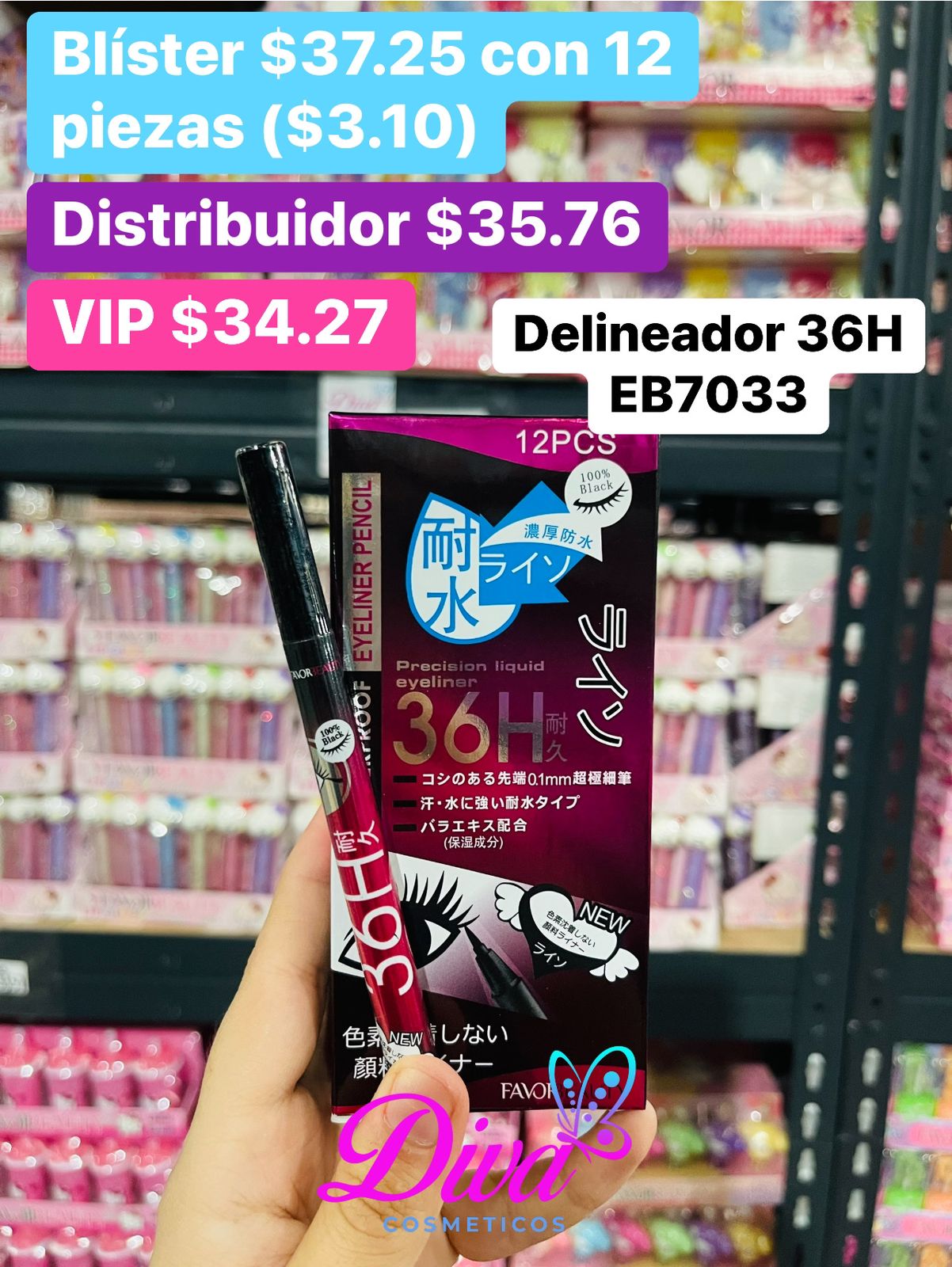 DELINEADOR EB7033 B/12