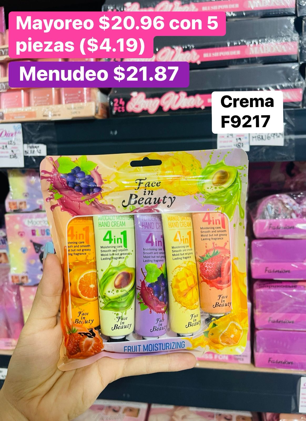 CREMA FRUTAS F9217 B/5