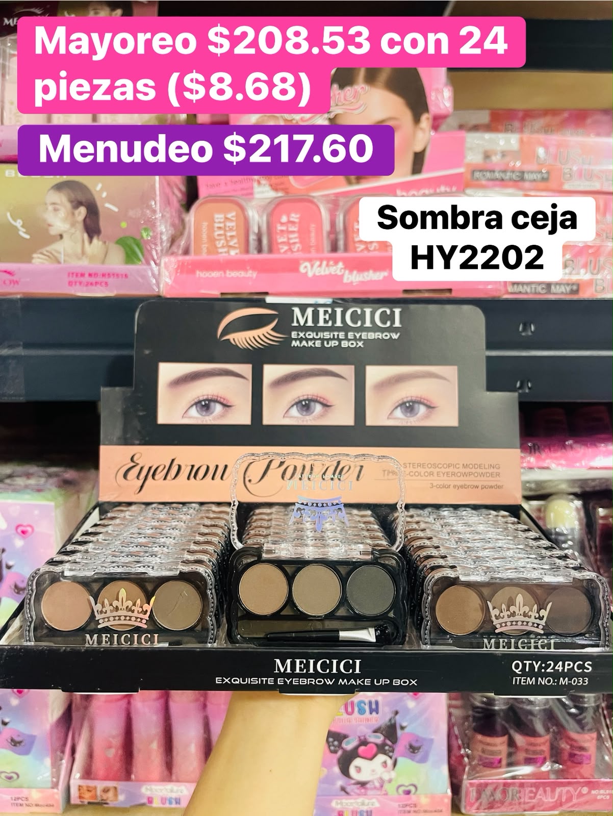 SOMBRA CEJA HY2202 B/24