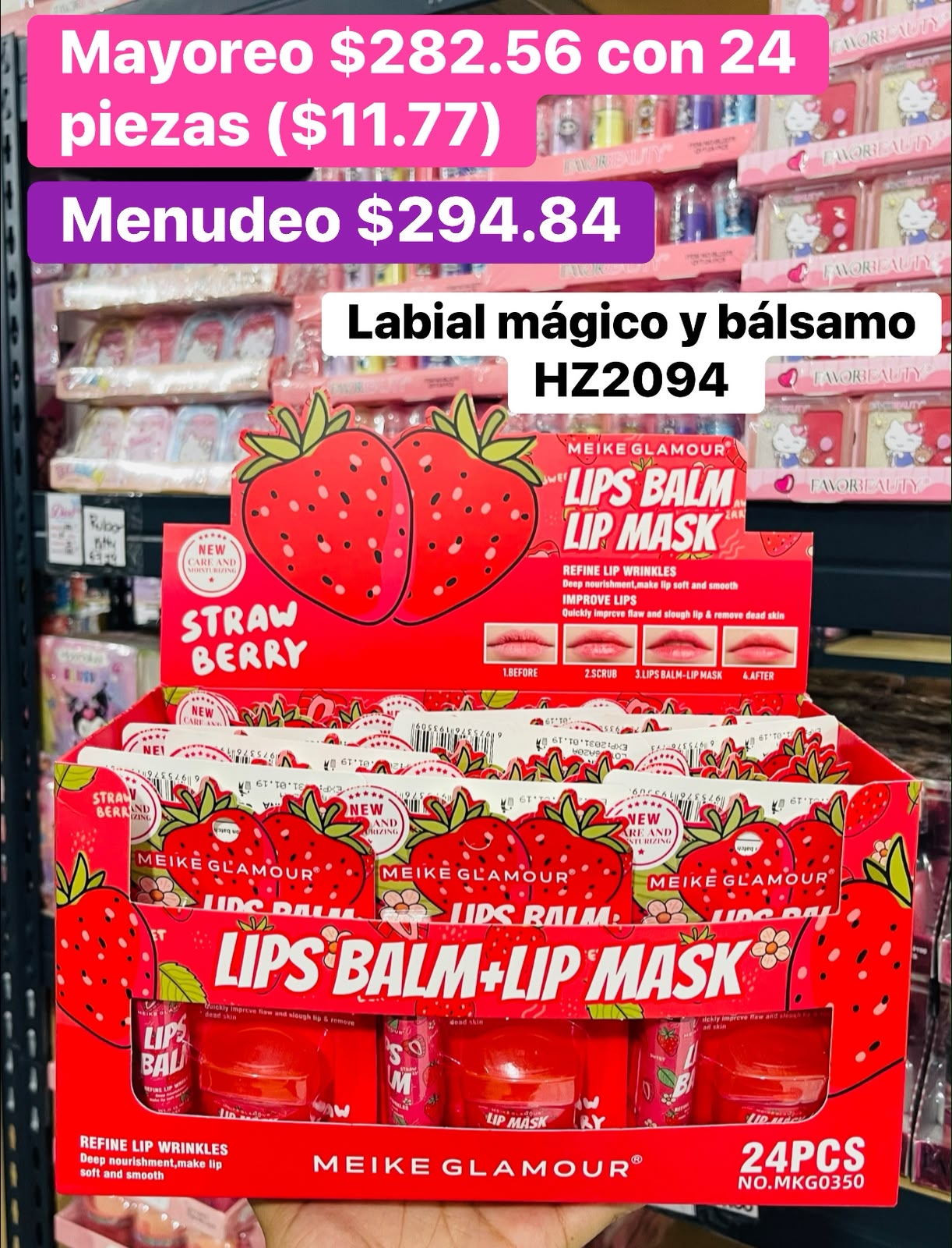 LABIAL MÁGICO/BALSAMO HZ2094 B/24
