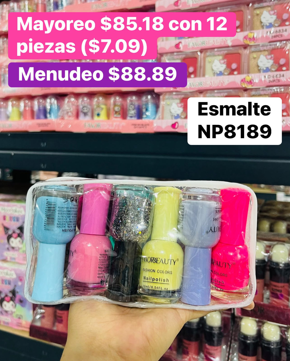 ESMALTE NP8189 B/12