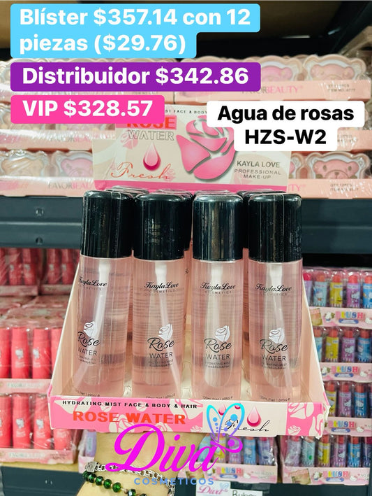 FIJADOR AGUA DE ROSAS HZS-W2 B/12