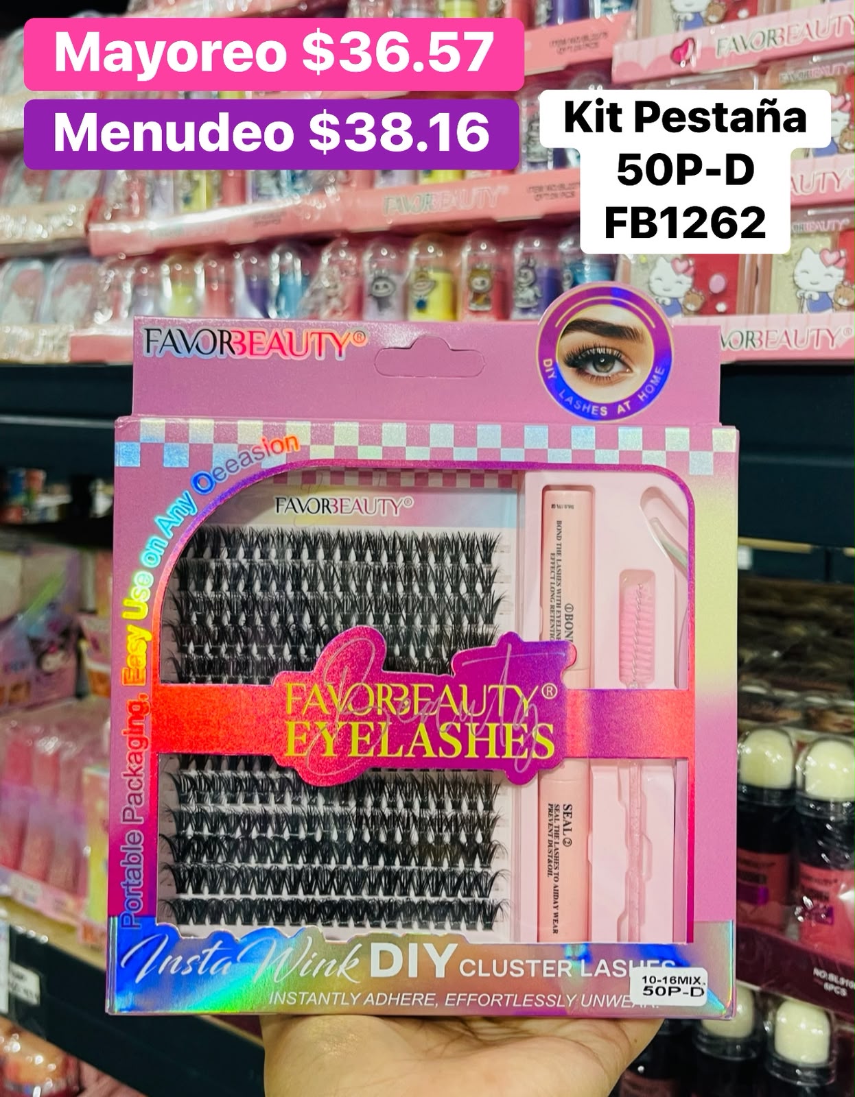 KIT PESTAÑA FB1262