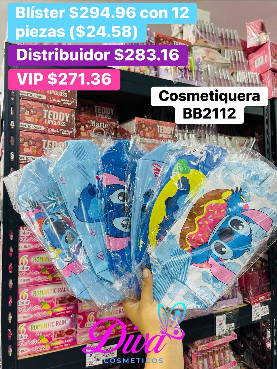 COSMETIQUERA BB2112 B/12