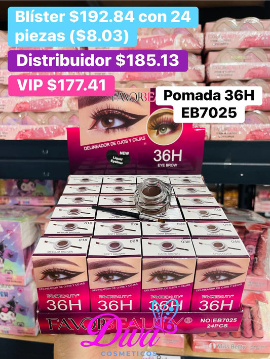 POMADA CEJA EB7025 B/24