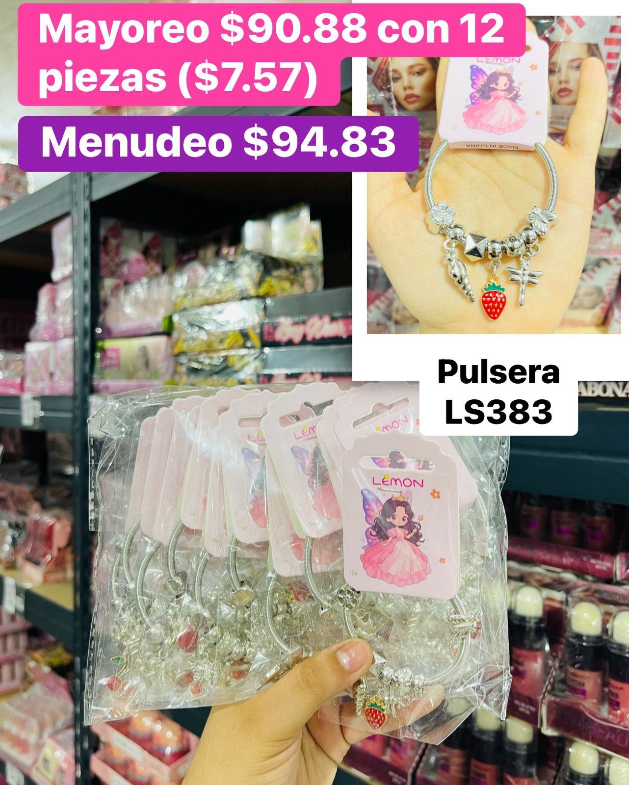 PULSERA LS383 B/12