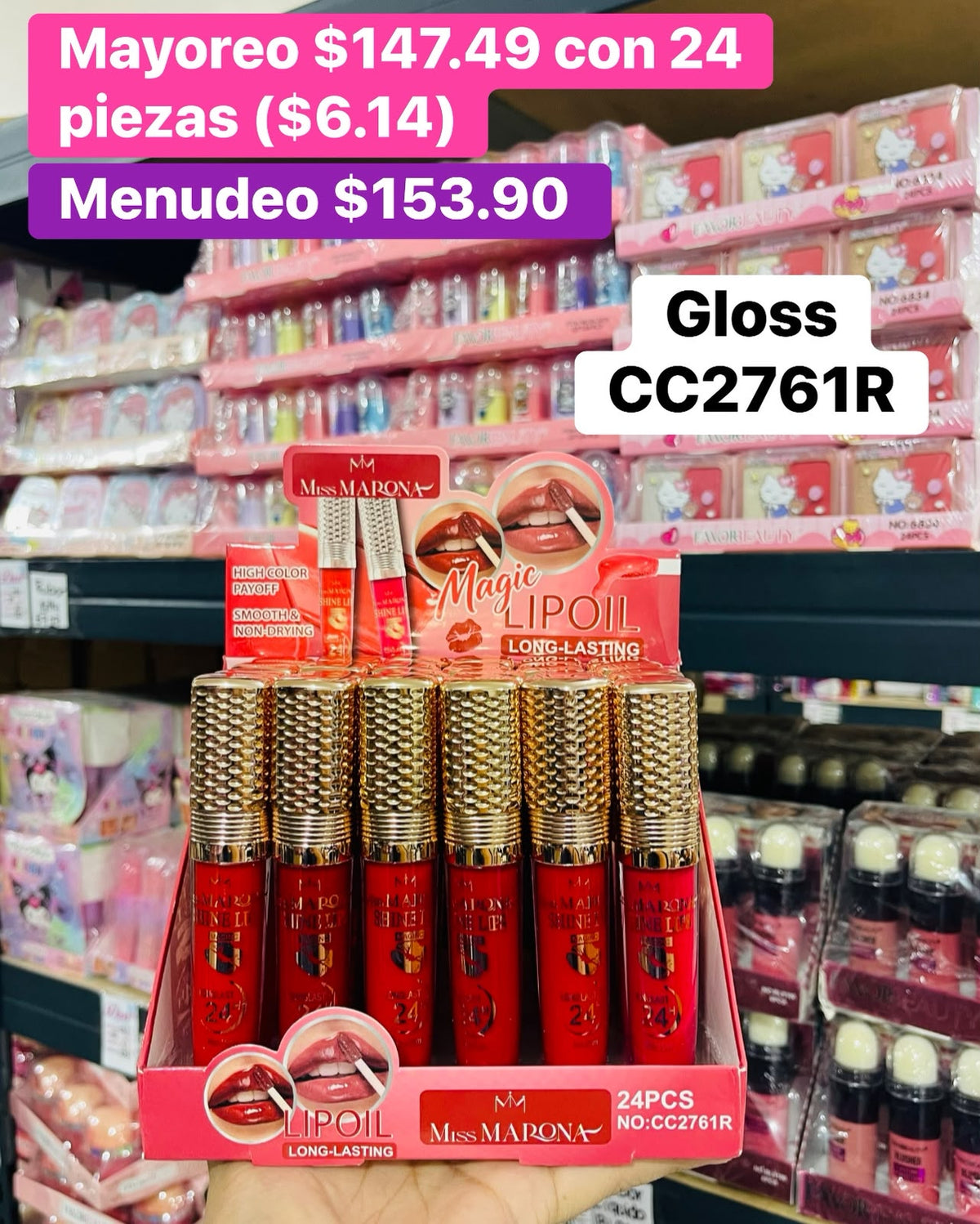 GLOSS CC2761R B/24