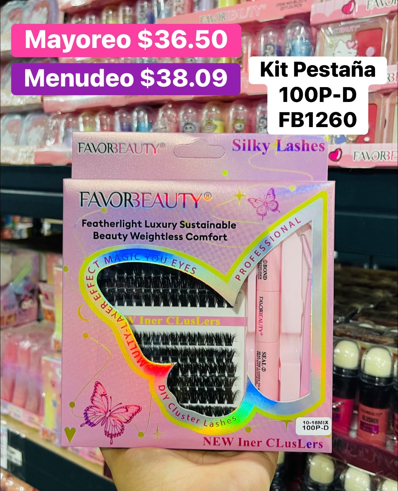 KIT PESTAÑA FB1260