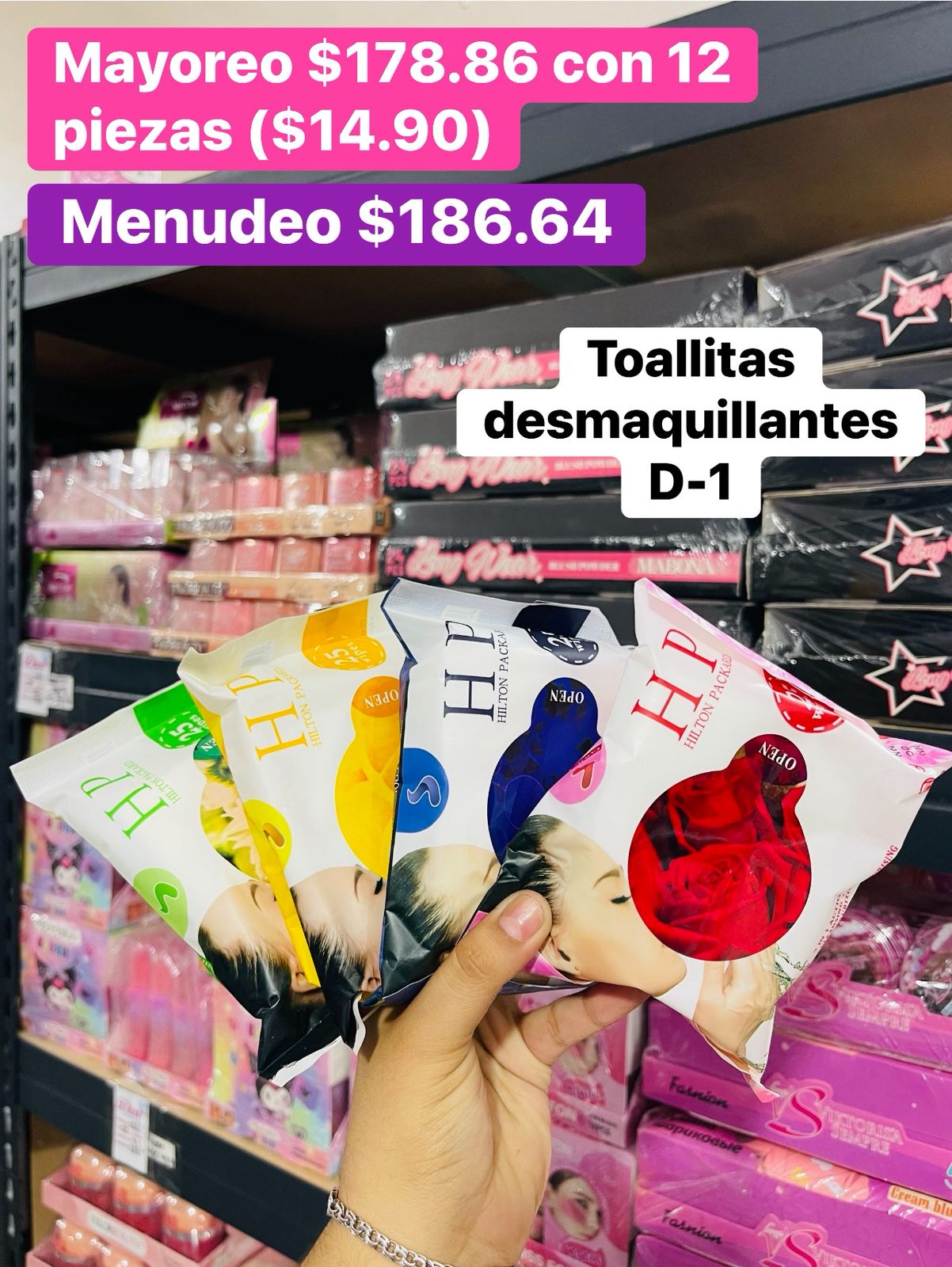 TOALLITAS D-1 B/12