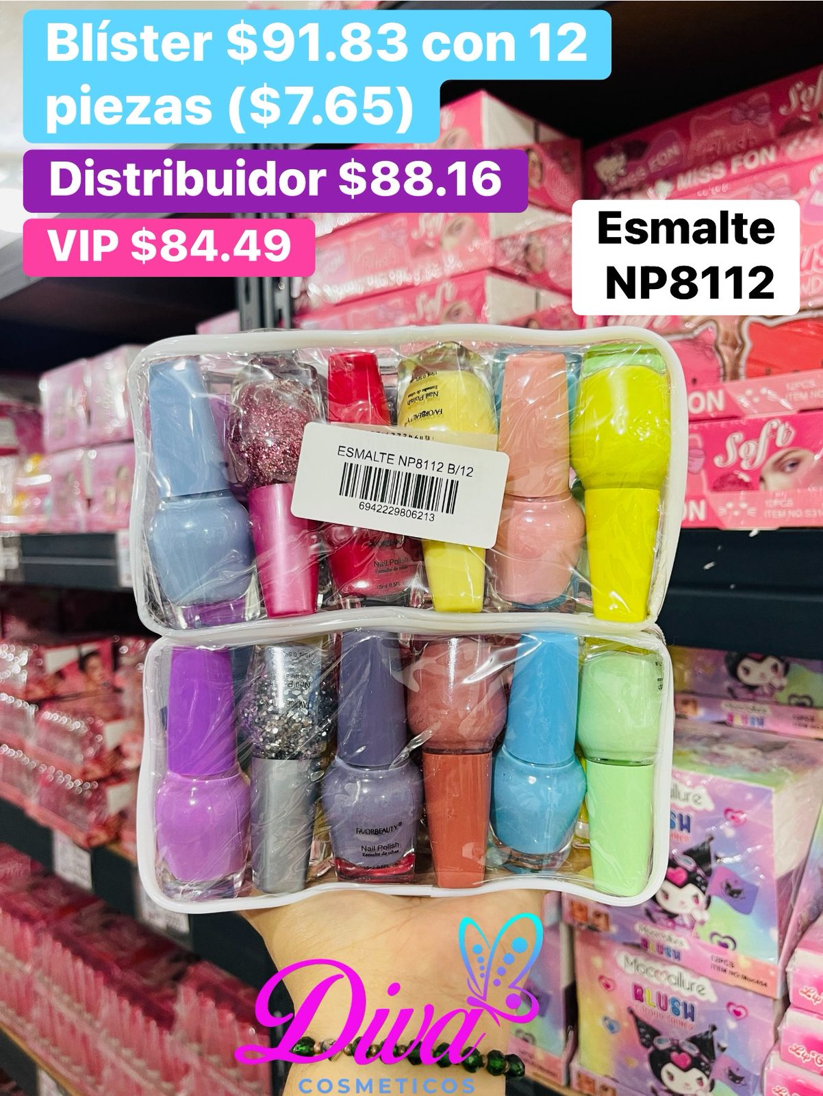 ESMALTE NP8112 B/12